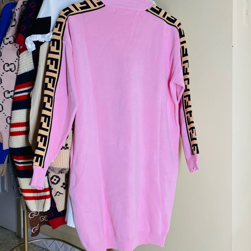 Inspired sweater dress